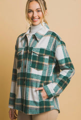 Starting Fresh Plaid Shacket