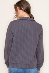 Rowan Quilted Snap Button Pullovers - 2 Colors!