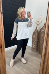 Slate Gray Soft As A Cloud Crewneck Pullover