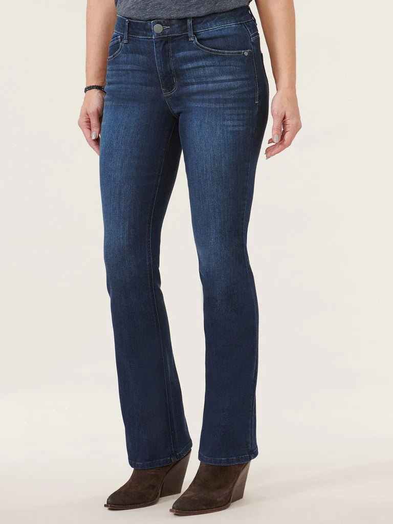 34" Democracy Ab Solution High Rise Cascading "D" Itty Bitty Bootcut Tall Jean - FINAL SALE! - The Nines
