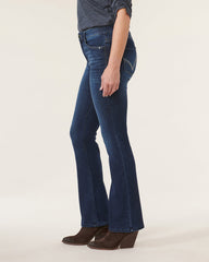 34" Democracy Ab Solution High Rise Cascading "D" Itty Bitty Bootcut Tall Jean