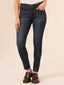 Democracy Luxe High Rise Ab Solution Ankle Length Skinny Jeans