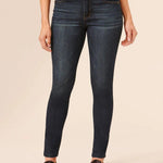 Democracy Luxe High Rise Ab Solution Ankle Length Skinny Jeans - The Nines