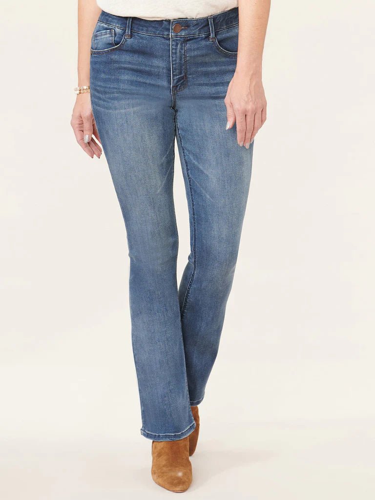 Democracy Ab Solution High Rise Artisanal Denim Itty Bitty Boot Jean - The Nines
