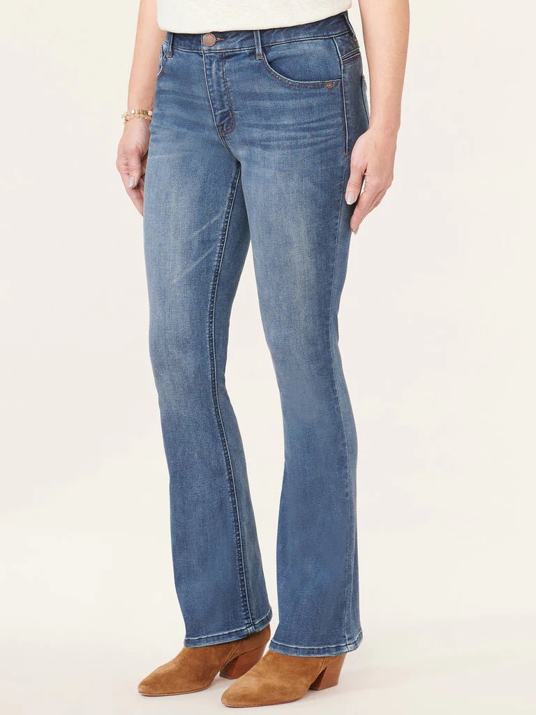 Democracy Ab Solution High Rise Artisanal Denim Itty Bitty Boot Jean - The Nines