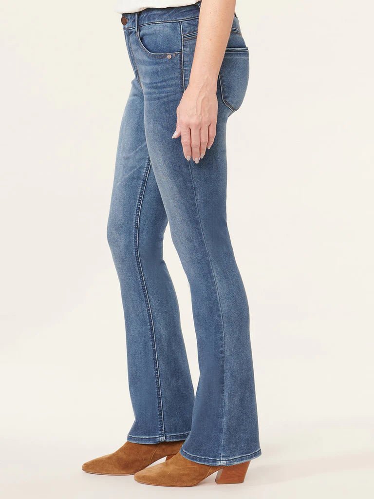 Democracy Ab Solution High Rise Artisanal Denim Itty Bitty Boot Jean - The Nines
