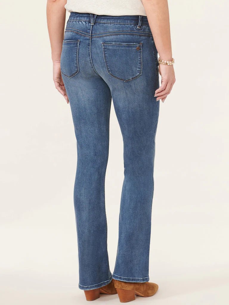 Democracy Ab Solution High Rise Artisanal Denim Itty Bitty Boot Jean - The Nines