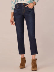 Democracy Luxe High Rise Ab Solution Ankle Length Skinny Jeans