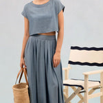 Chambray Top - The Nines