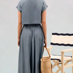 Chambray Top - The Nines