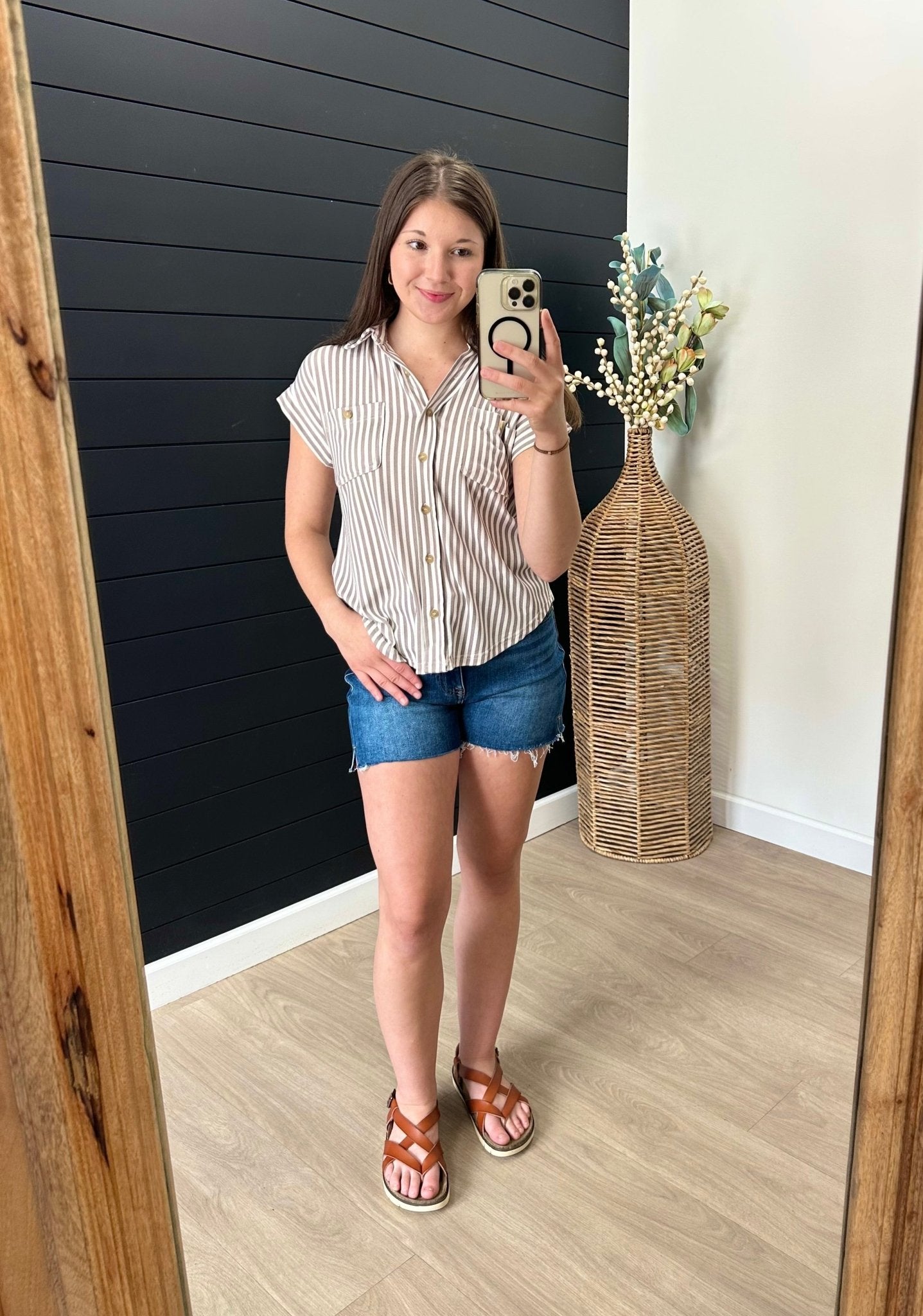 Soft Comfort Stretch Button Down - The Nines