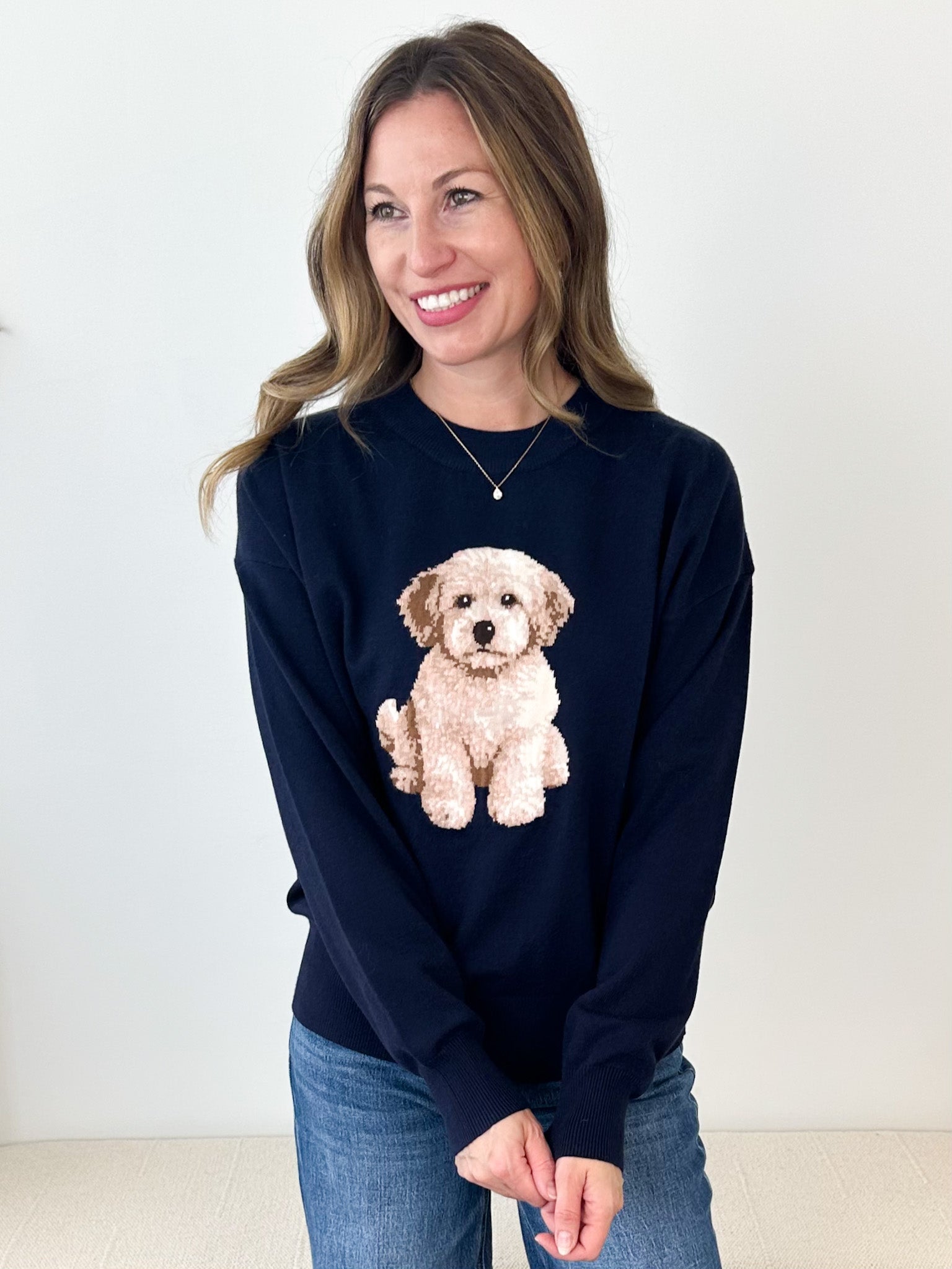 Goldendoodle Crew Sweater - The Nines