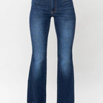 Judy Blue Distressed Hem Boot Cut Jeans - FINAL SALE! - The Nines