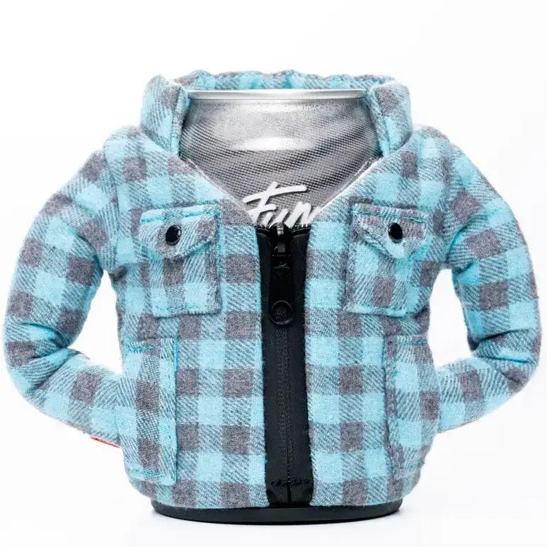 The Lumberjack Insulated Can Cooler - Crater Blue - The Nines