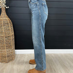 Judy Blue Classic Medium Wash Tummy Control Straight Jean - The Nines