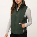 Recycled Lightweight Puffer Vest - 3 Colors! - The Nines