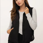 Recycled Lightweight Puffer Vest - 3 Colors! - The Nines
