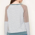 Soft Knit Colorblock Tops - 2 Colors! - The Nines