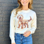 Doodle Graphic Sweater - The Nines