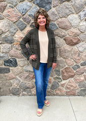 Stitched Cardigans - 4 Colors!