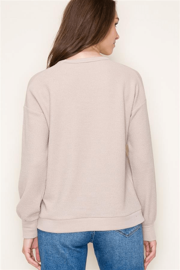 Textured Basic Layering Top - 2 Colors! - The Nines