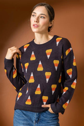 Candy Corn Sweater