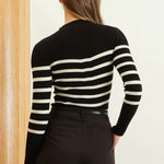 Lorelei Striped Mock Tops - 2 Colors! - The Nines