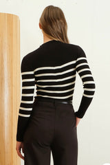 Lorelei Striped Mock Tops - 3 Colors!