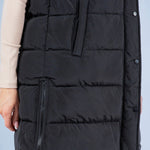 Long Side Zip Puffer Vests - 2 Colors! - The Nines