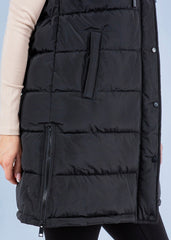 Clarissa Long Side Zip Vests - 2 Colors!