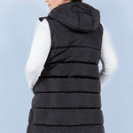 Long Side Zip Puffer Vests - 2 Colors! - The Nines