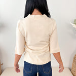 Short Sleeve Knit Top - The Nines