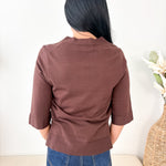 Short Sleeve Knit Top - The Nines