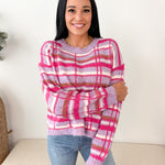 Plaid Crew Neck Sweater - The Nines