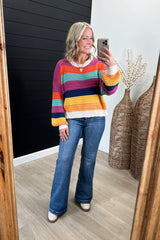 A Colorful Fall Sweater