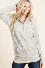 Shimmer Animal Thumbhole Hoodie