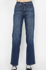 Judy Blue High Waist Tummy Control Classic Straight Jeans