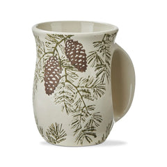 Pinecone Hand Warming Mug