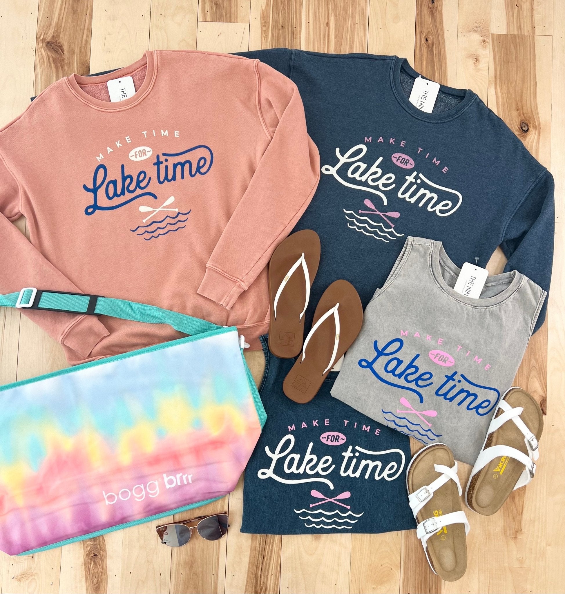 Make Time For Lake Time Crew - The Nines