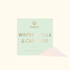 Musee Mini Bath Salts - Winter Vanilla Cashmere