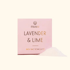 Musee Mini Bath Salts - Lavender & Lime