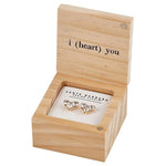 Treasure Box Earrings - I Heart You - The Nines