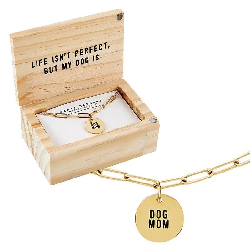Treasure Box Necklace - Dog Mom - The Nines