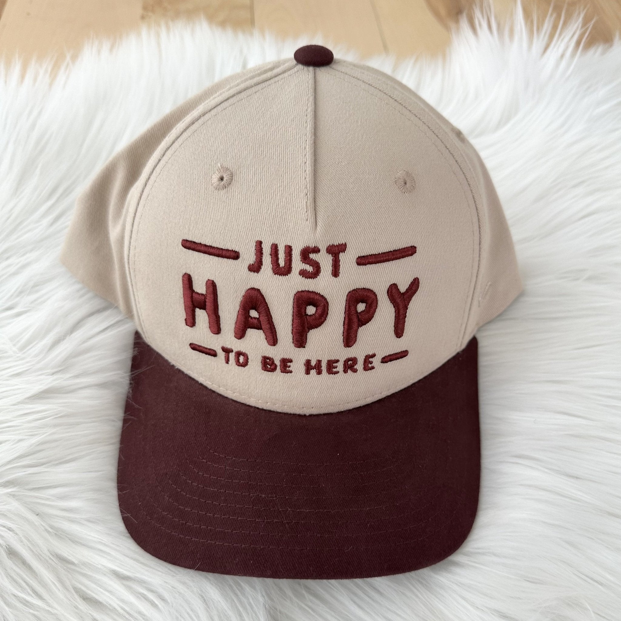 Just Happy To Be Here Hats - 4 Colors! - The Nines