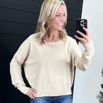 Front Seam Just Like Cashmere Top - 4 colors! - The Nines