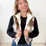 Reversible Cropped Puffer Vest - 2 Colors! - The Nines