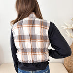 Reversible Cropped Puffer Vest - 2 Colors! - The Nines