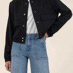KUT Camilla Twill Bomber Jacket - The Nines