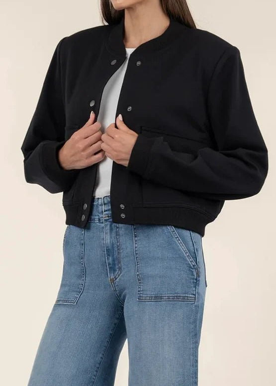 KUT Camilla Twill Bomber Jacket - The Nines