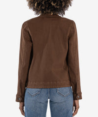 KUT Chocolate Amanda Boxy Jacket